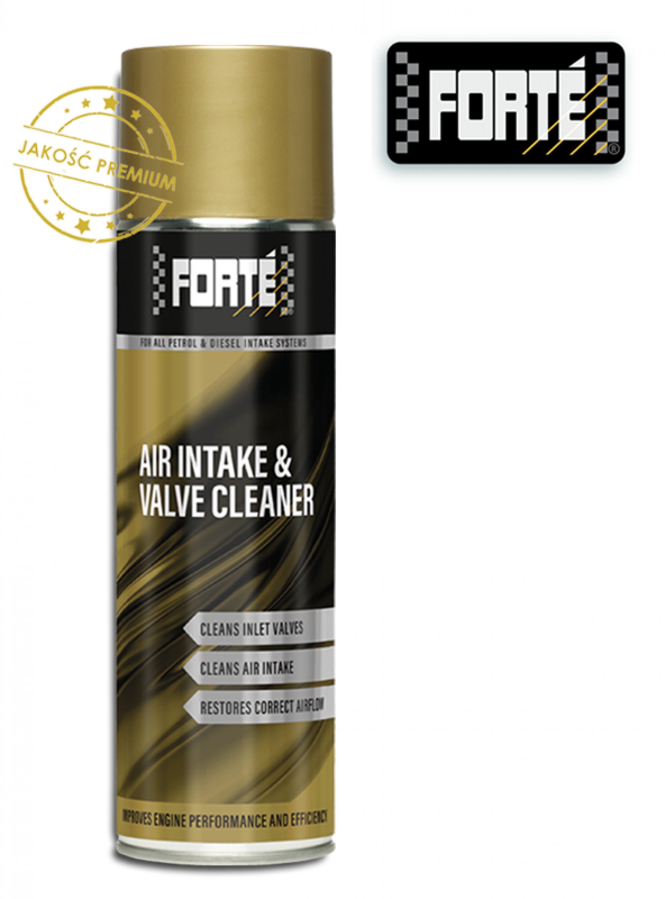 Forté Air Intake & Valve Cleaner. Czyszczenie pierścieni kolektora i zaworów ssących